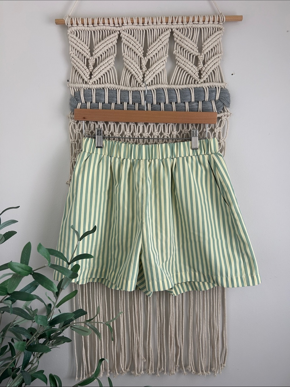 Pretty Garbage Striped Shorts